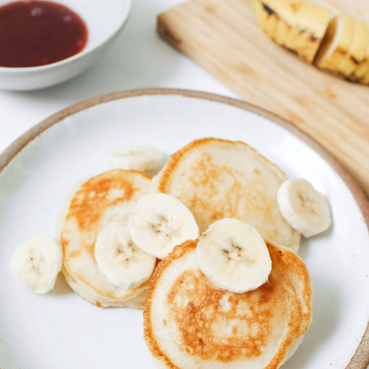 Recette : mini pancake à la bananes