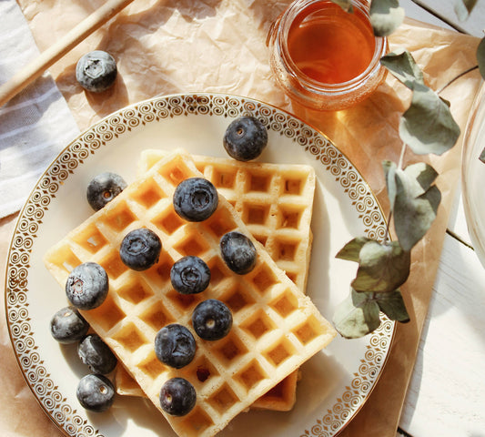 Recette : gaufre à la patate douce