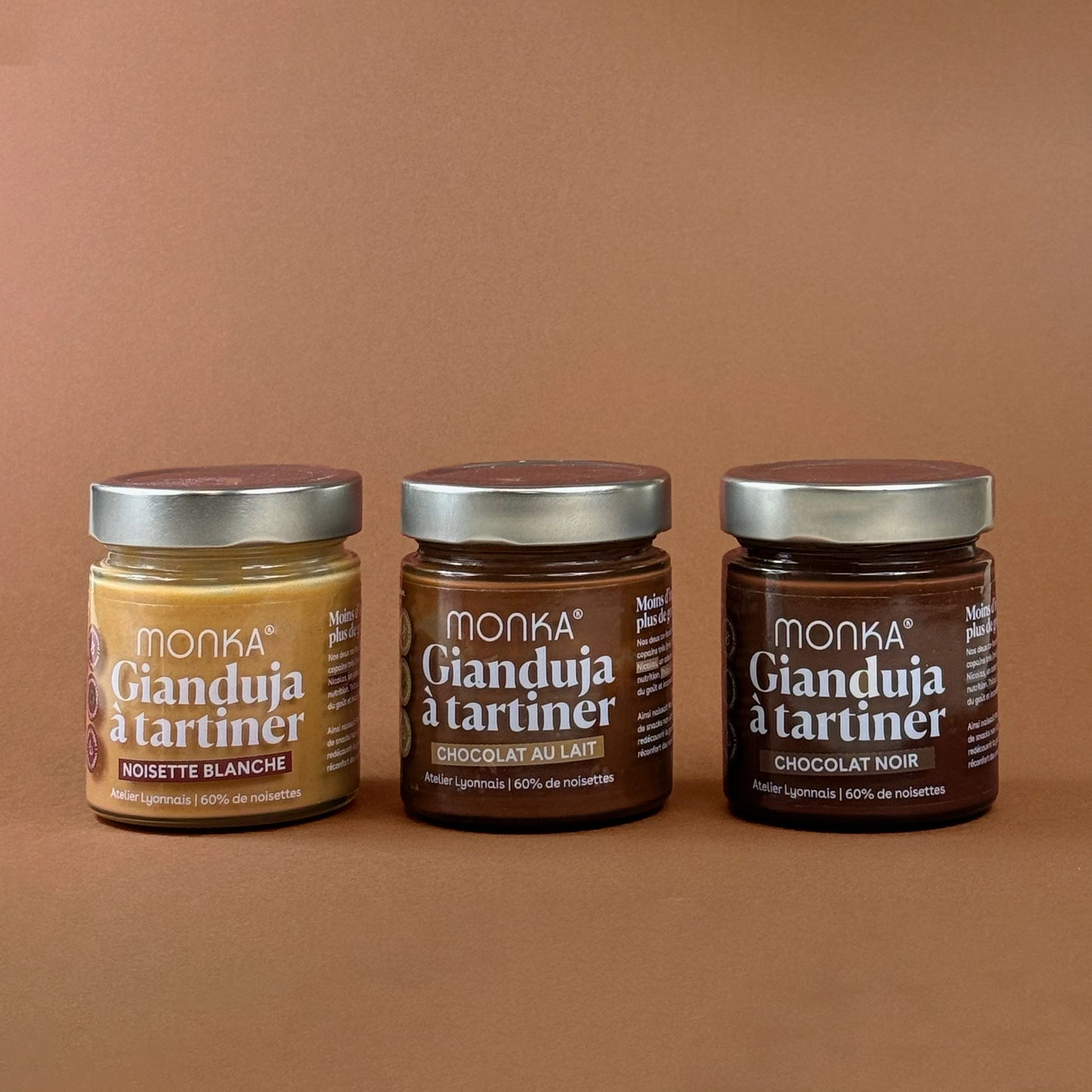 Pack Découverte Pâtes à tartiner X3 pots
