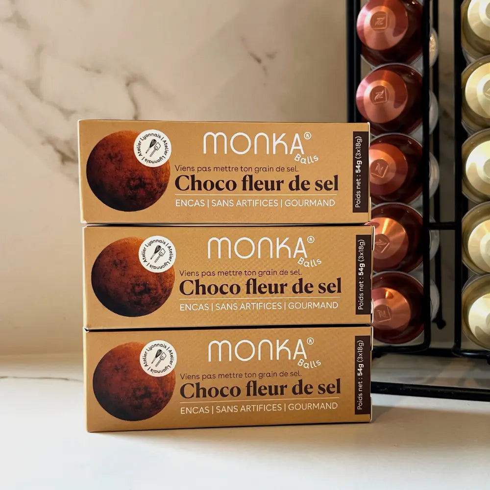 Monka Balls - Choco fleur de sel x12 boîtes