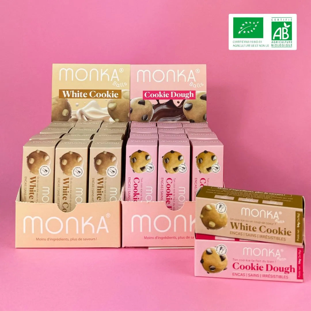 Pack White Cookie & Cookie Dough x24 boîtes