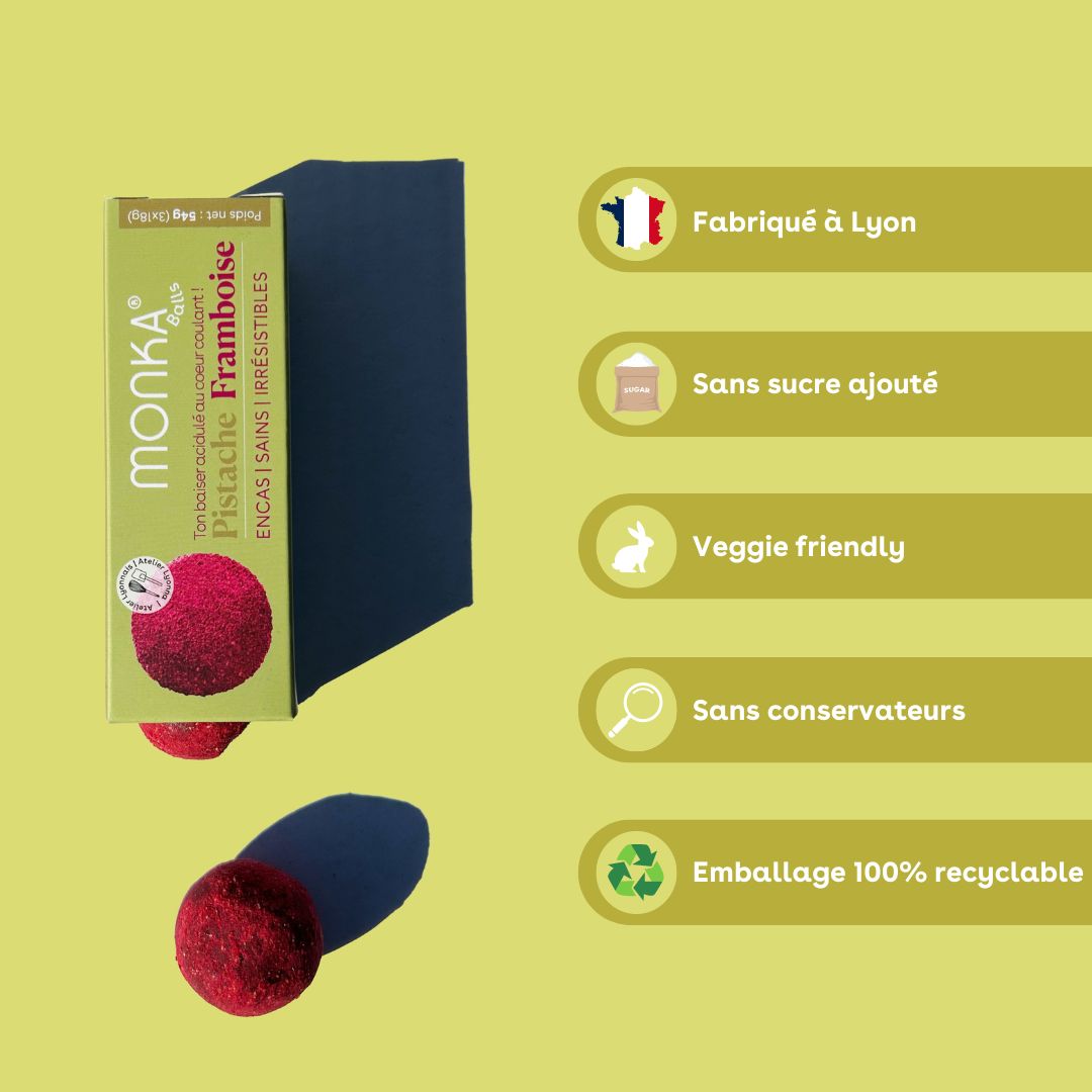 Pack Pistache Framboise & Cookie Dough x24 boîtes