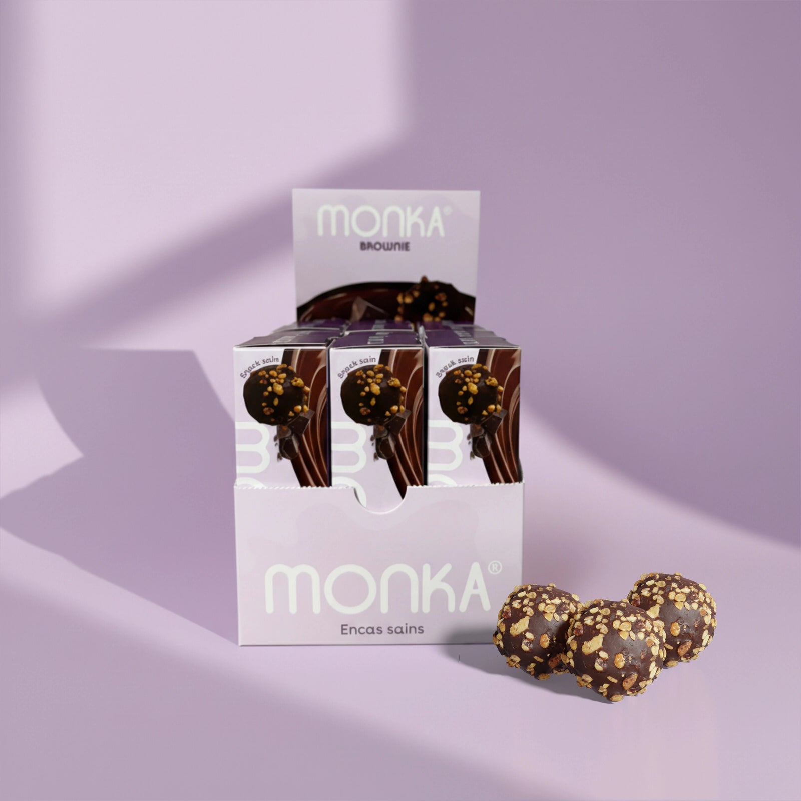 Monka Balls Brownie x 12 Boites