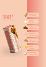 Monka Balls Cookie 3 chocolats x 12 Boîtes