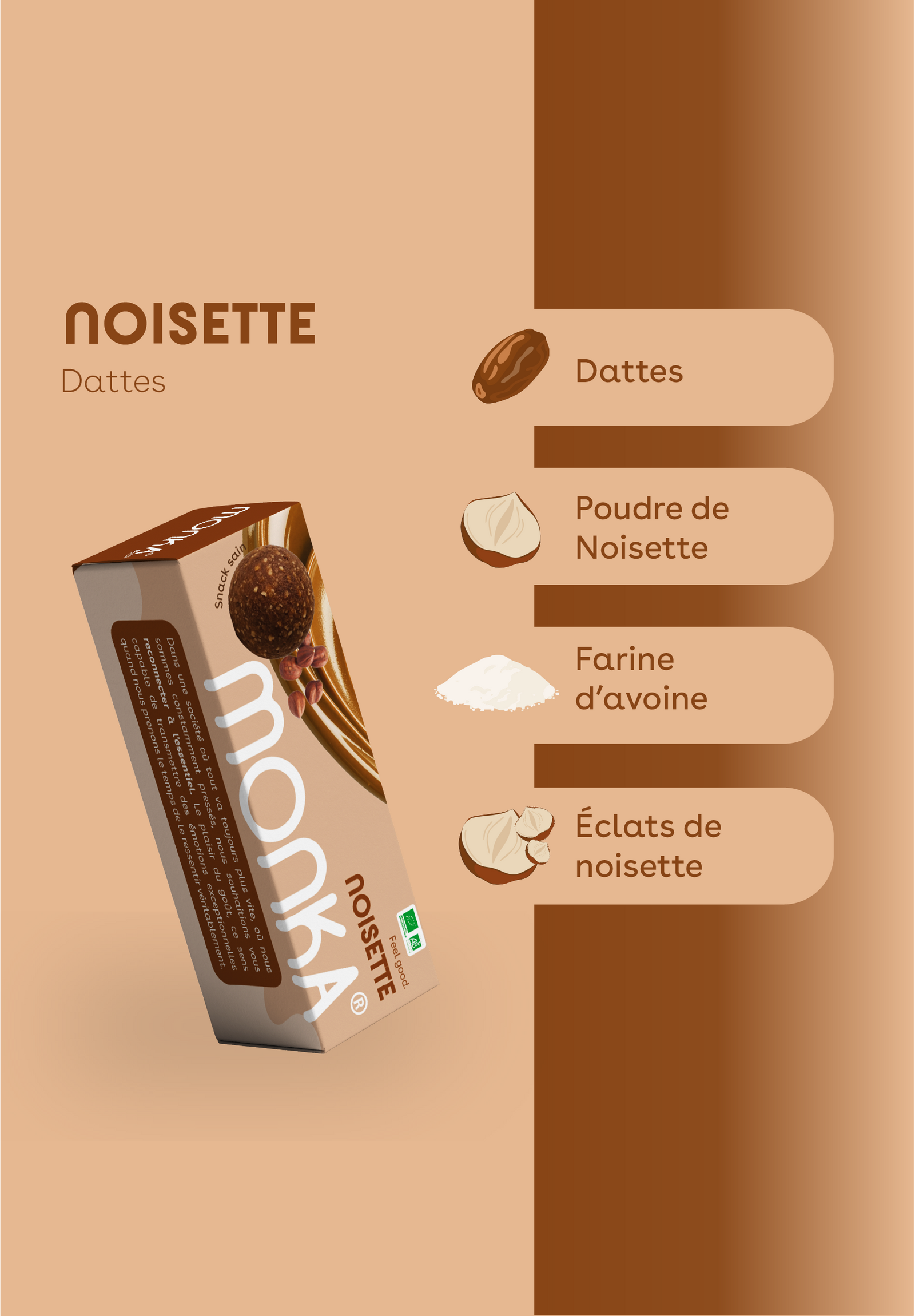 Monka Balls Noisette x 12 Boîtes