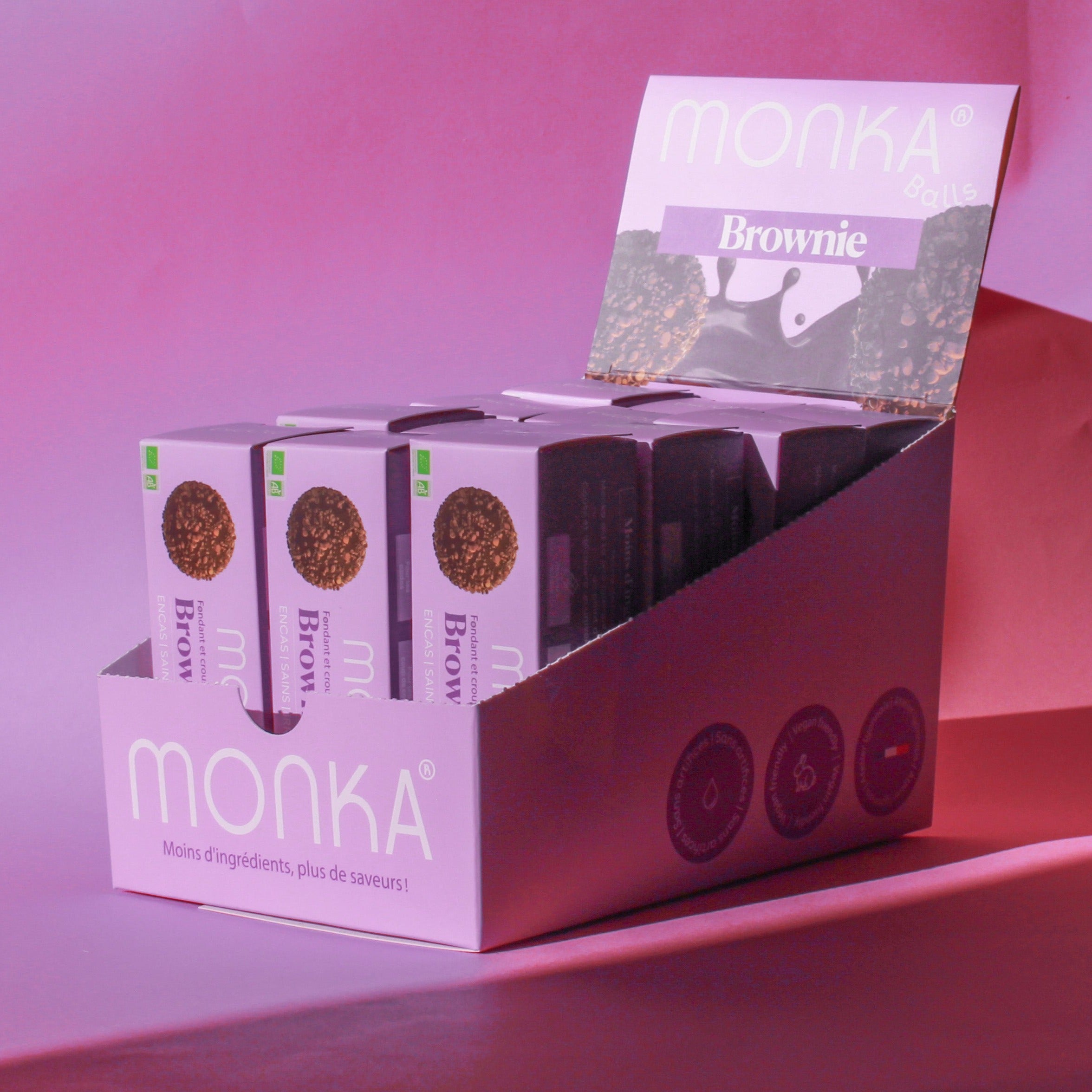 Monka Balls - Brownie x12 boites
