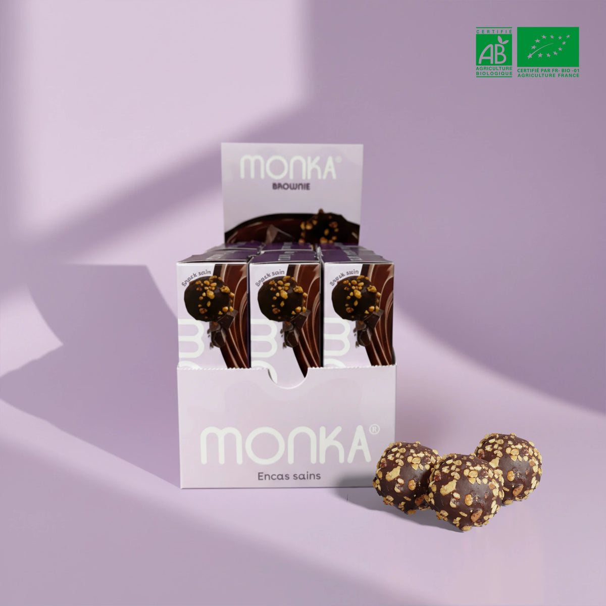 Monka Balls Brownie x 12 Boites
