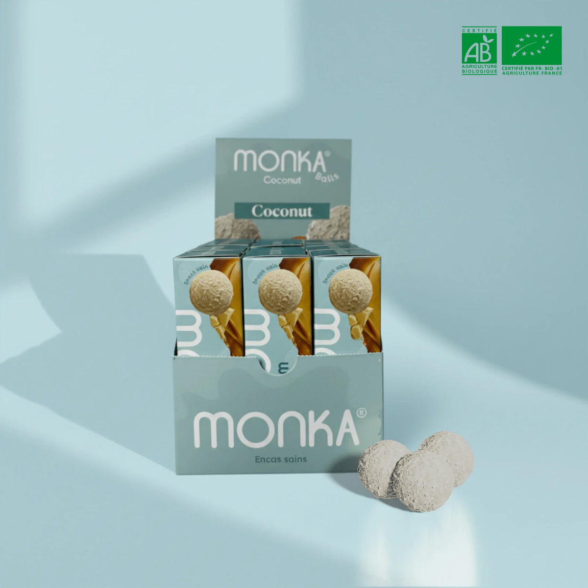 Monka Balls Coconut x 12 Boîtes