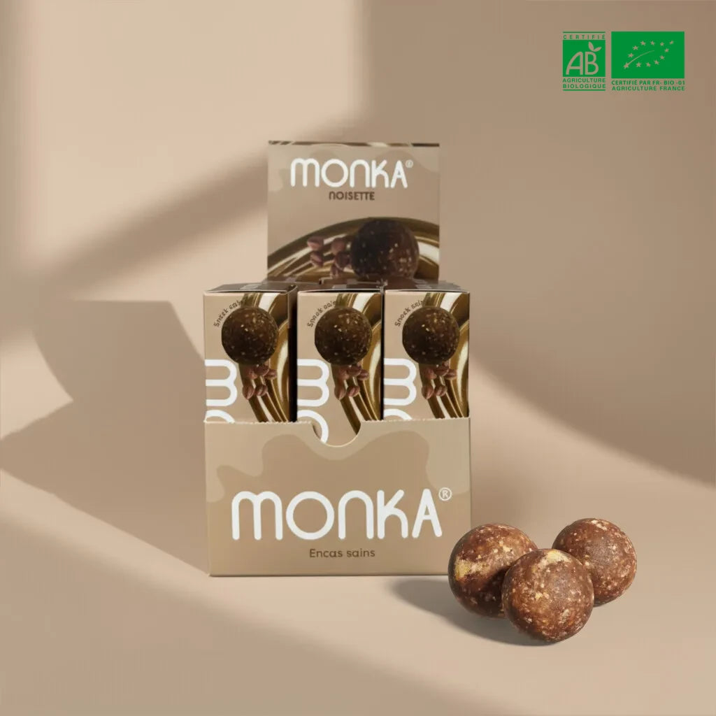 Monka Balls Noisette x 12 Boîtes