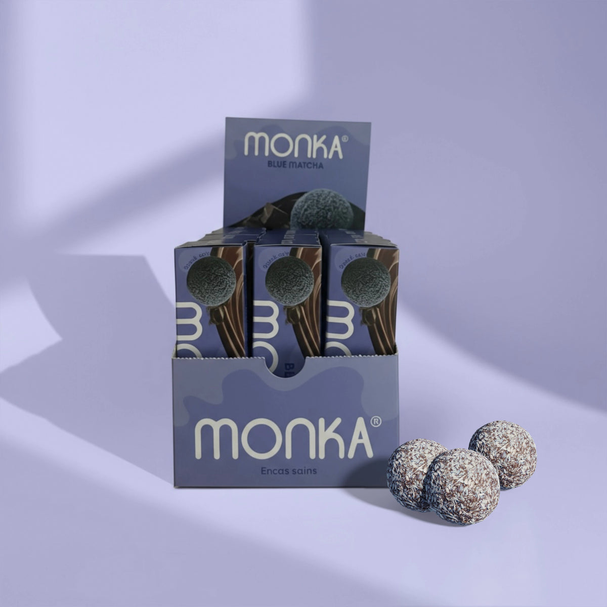 Monka Balls Blue Matcha x 12 Boites