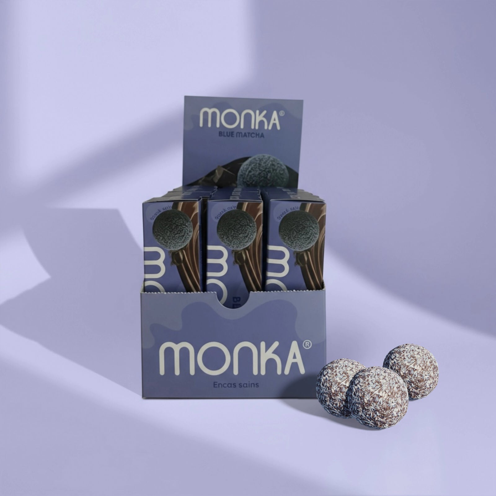 Monka Balls Blue Matcha x 12 Boites
