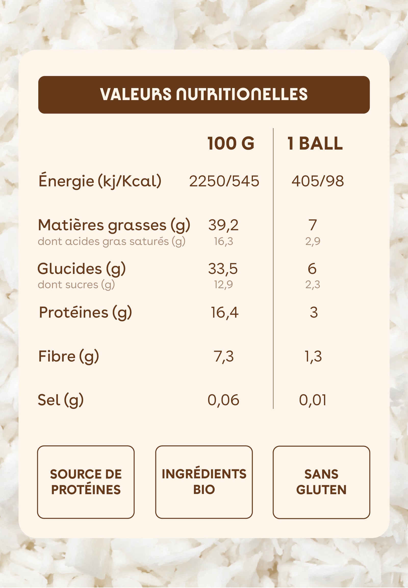 Monka Balls Coconut x 12 Boites