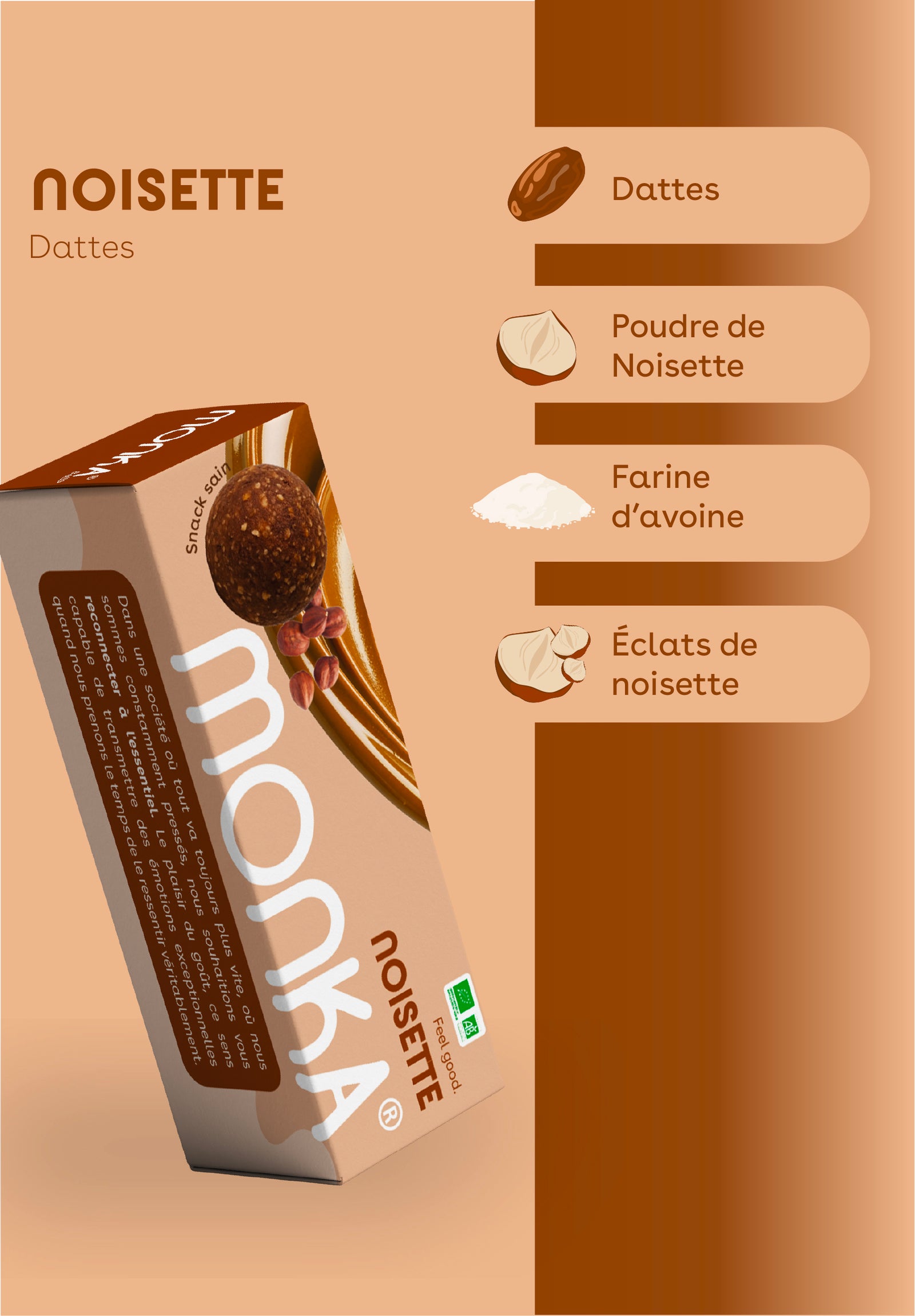 Monka Balls Noisette x 12 Boîtes