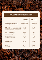 Monka Balls Brownie x 12 Boîtes
