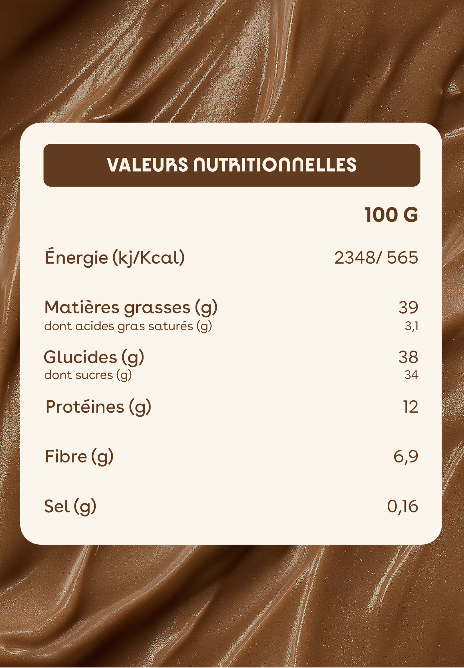 Gianduja Chocolat au lait