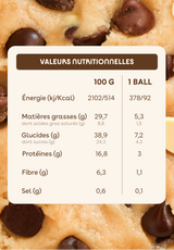 Monka Balls Cookie 3 chocolats x 12 Boîtes