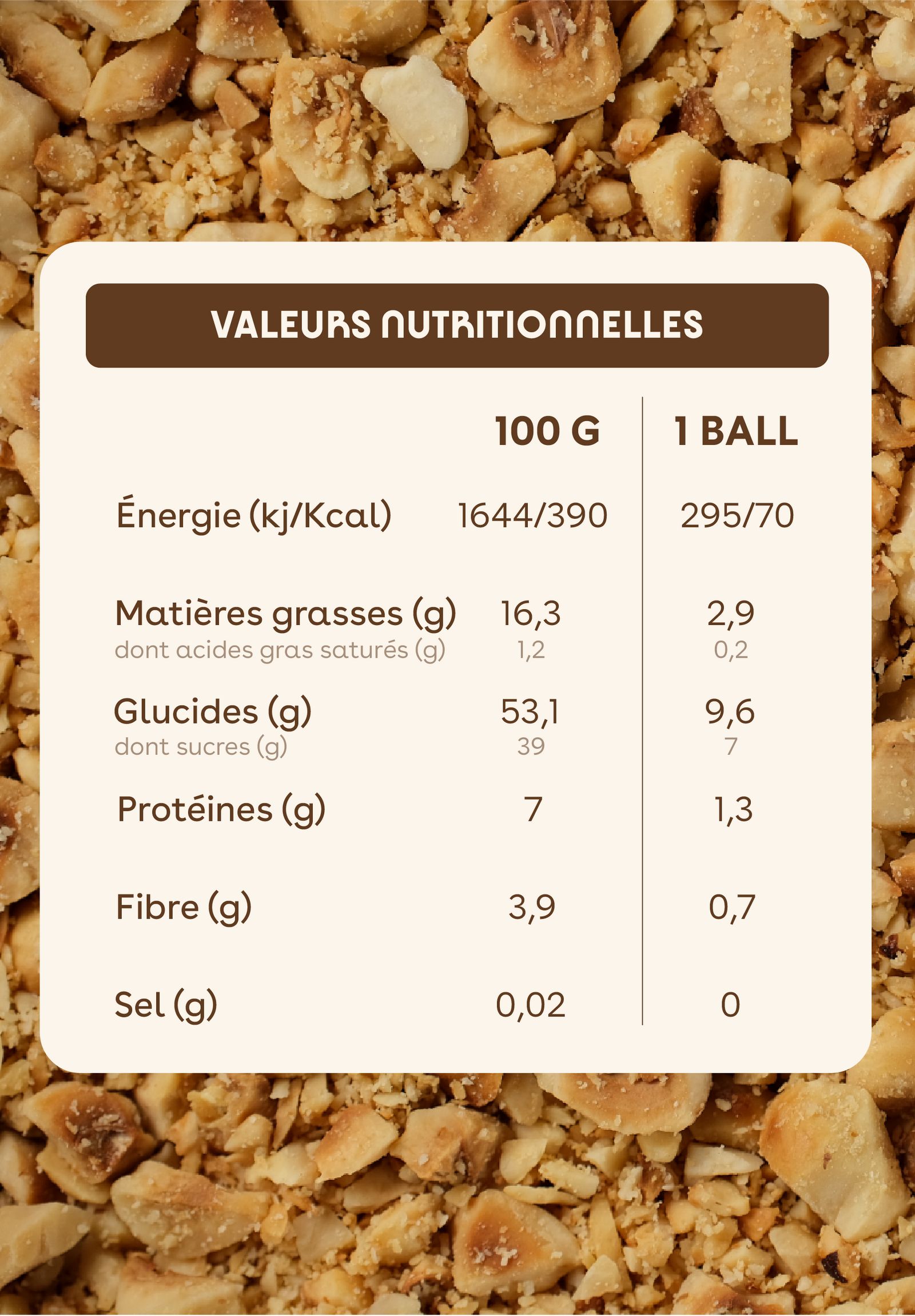 Monka Balls Noisette x 12 Boîtes