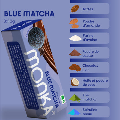 Monka Balls - Blue Matcha x12 boîtes
