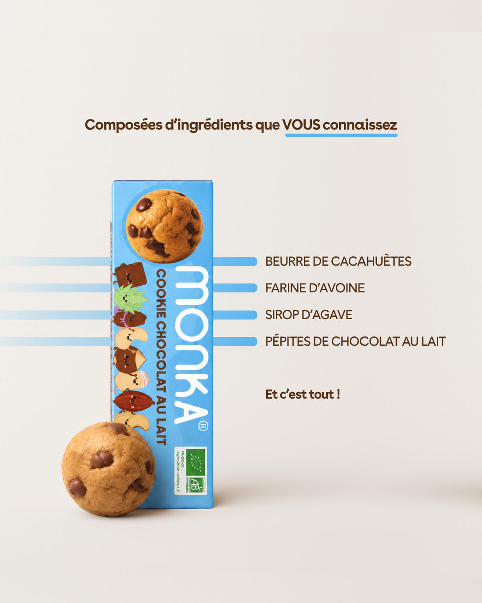 Energy Balls Cookie chocolat au lait