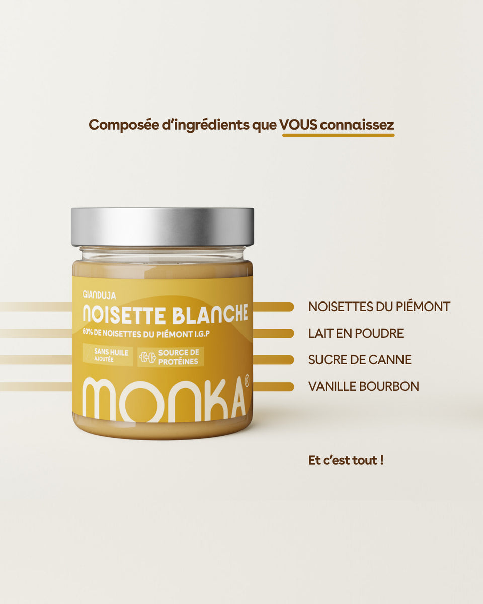 Gianduja Noisette Blanche