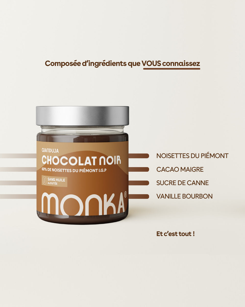 Gianduja Chocolat Noir