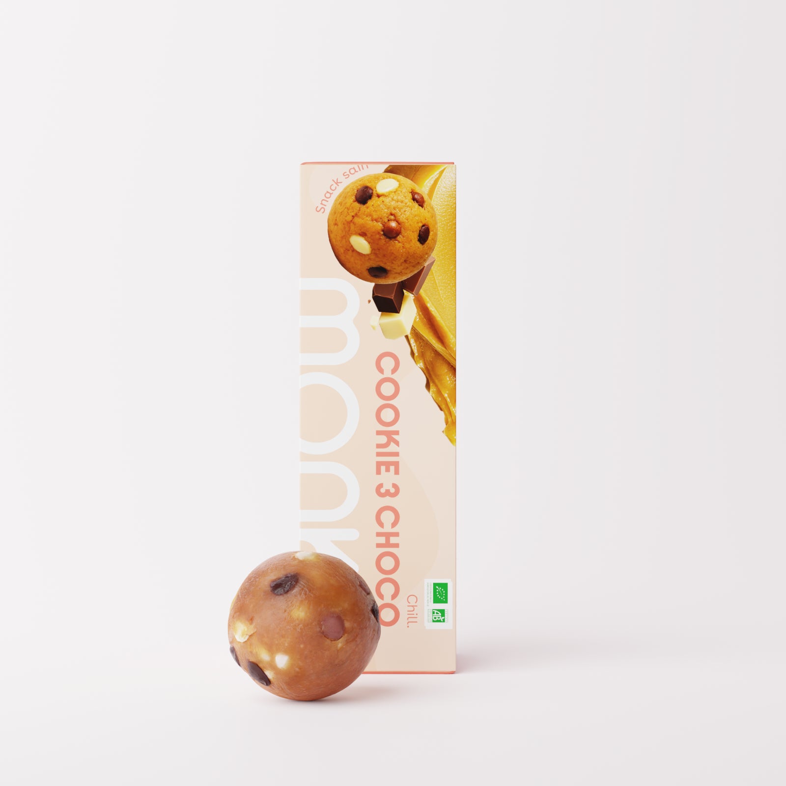 Monka Balls Cookie 3 chocolats x 12 Boites