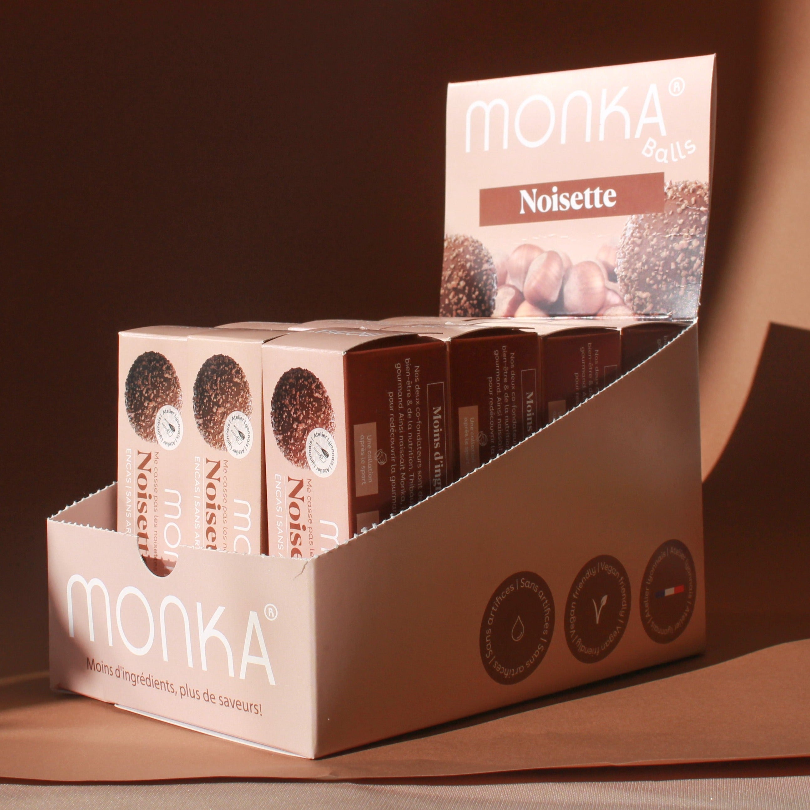 Monka Balls - Noisette x12 boites